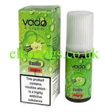 Vado 10 ML E-Liquid: Vanilla only £1.60