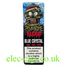 Image shows Blue Crystal 10 ML E-Liquid by Zombie Blood