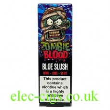 Image shows Blue Slush 10 ML E-Liquid by Zombie Blood