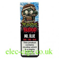 Mr Blue 10 ML E-Liquid by Zombie Blood from £1.97