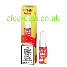 iFresh Bar Salt 10ML E-Liquid Elf Bull Ice only £1.20