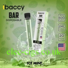 Ice Mint 600 Puff Disposable Bar from iBaccy