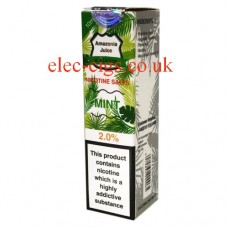 Mint Nicotine Salt E-Liquid from Amazonia