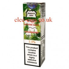 Strawberry Nicotine Salt E-Liquid from Amazonia