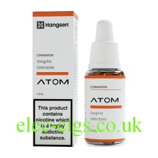 Hangsen Atom E-Liquid Cinnamon from only £1.50