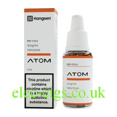 Hangsen Atom E-Liquid Red Cola from only £1.50