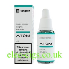 Hangsen Atom E-Liquid Double Menthol from only £1.50