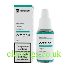 Hangsen Atom E-Liquid Ice Menthol from only £1.50