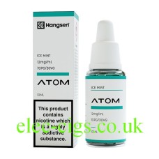 Hangsen Atom E-Liquid Ice Mint from only £1.50