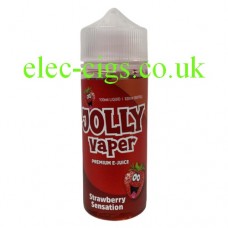 Strawberry Sensation 100 ML E-Liquid from Jolly Vaper