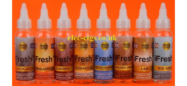 50 ML iFresh E-Liquids Zero Nicotine
