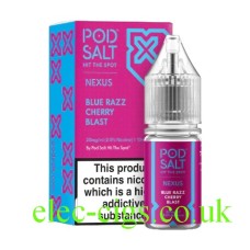 Pod Salt Nexus Blue Razz Cherry Blast from £2.99