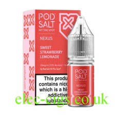Pod Salt Nexus Sweet Strawberry Lemonade from £2.99