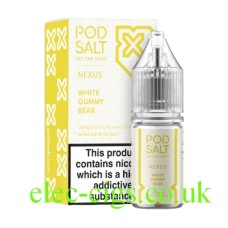 Pod Salt Nexus White Gummy Bear from £2.99