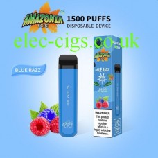 Blue Razz 1500 Puff Disposable E-Cigarette by Amazonia Blue Razz 1500 Puff Disposable E-Cigarette by Amazonia