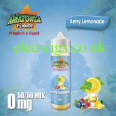 Berry Lemonade 50ML E-Liquid with a 50-50 Mix by Amazonia