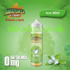 Ice Mint 50ML E-Liquid with a 50-50 Mix by Amazonia