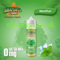 Menthol 50ML E-Liquid with a 50-50 Mix by Amazonia