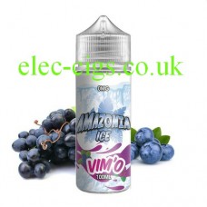 image shows a bottle of Amazonia Ice 100 ML E-Liquid Vim'o