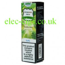 Amazonia 10 ML E-Liquid: Double Mint