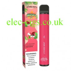 Lychee Mint 800 Puff Disposable E-Cigarette by Amazonia Lychee Mint 800 Puff Disposable E-Cigarette by Amazonia