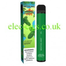 Menthol Mint 800 Puff Disposable E-Cigarette by Amazonia Menthol Mint 800 Puff Disposable E-Cigarette by Amazonia