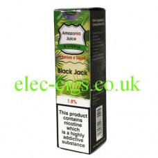 Amazonia 10 ML E-Liquid: Black Jack