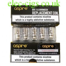 Aspire Coils BVC for the Aspire KI and K2 E-Cigarette