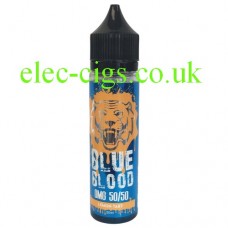 image shows a bottle of Lemon Tart 50-50 (VG/PG) E-Liquid 50 ML by Blue Blood