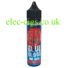 image shows a bottle of Red A 50-50 (VG/PG) E-Liquid 50 ML by Blue Blood