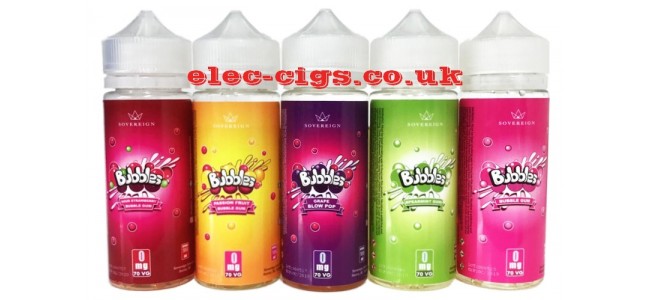 Bubbles 'Bubblegum Flavour' E-Liquid from Sovereign Juice Co. 