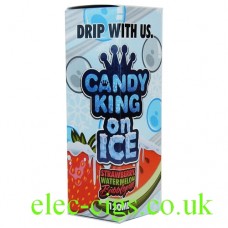 Strawberry, Watermelon, Bubble Gum 100 ML E-Juice by Candy King On Ice