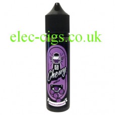 Image shows a bottle with a purple label which is Blackcurrant Chewy MMXX 50 ML E-Liquid by The Ace of Vapez