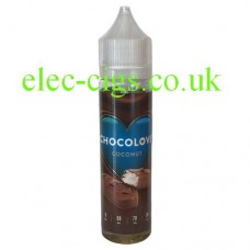 image of a bottle of Coconut 50 ML E-Liquid by Chocolove