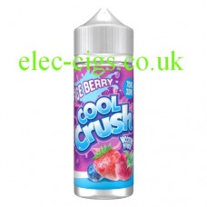 Image shows a bottle of Cool Crush Ice Berry 100ML E-Liquid