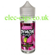 Twisted Lolly 100 ML E-Liquid by Demon Ice Lollies Twisted Lolly 100 ML E-Liquid by Demon Ice Lollies