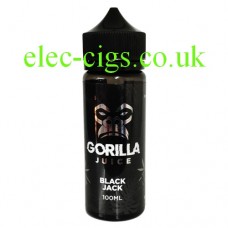 Black Jack 100 ML 70-30 E-Liquid by Gorilla Juice