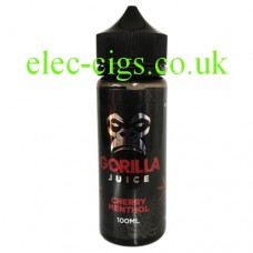 Cherry Menthol 100 ML 70-30 E-Liquid by Gorilla Juice