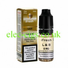 B and L 10 ML E-Liquid by iFresh