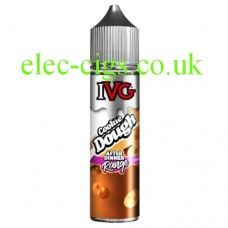 Image shows a bottle of IVG After Dinner Range: Cookie Dough 50 ML E-Liquid on a white background.