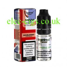 Double Menthol/Mint 10 ML E-Liquid from Inspired Vapour