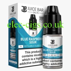 Blue Raspberry Sour 10ML Nicotine Salt by Juice Bar