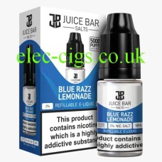 Blue Razz Lemonade 10ML Nicotine Salt by Juice Bar