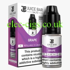 Grape 10ML Nicotine Salt by Juice Bar