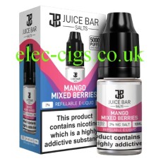 Mango Mixed Berries 10ML Nicotine Salt by Juice Bar