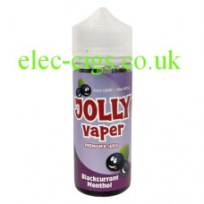 Blackcurrant Menthol 100 ML E-Liquid from Jolly Vaper Blackcurrant Menthol 100 ML E-Liquid from Jolly Vaper