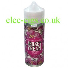 If a picture speaks a thousand words then this speaks of long hot days and relaxing times; a bottle of Jersey Cream Strawberries and Cream 100 ML E-Liquid