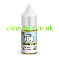 Keep It 100 Nicotine Salt Summer Blue from only £2.00