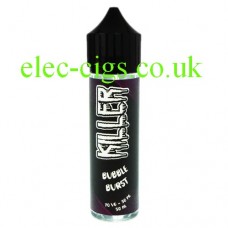 image shows a bottle of Bubble Burst 50 ML E-Liquid by Killer