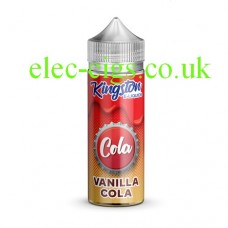 Kingston 100 ML Cola Range 70-30 Vanilla Cola E-Liquid 